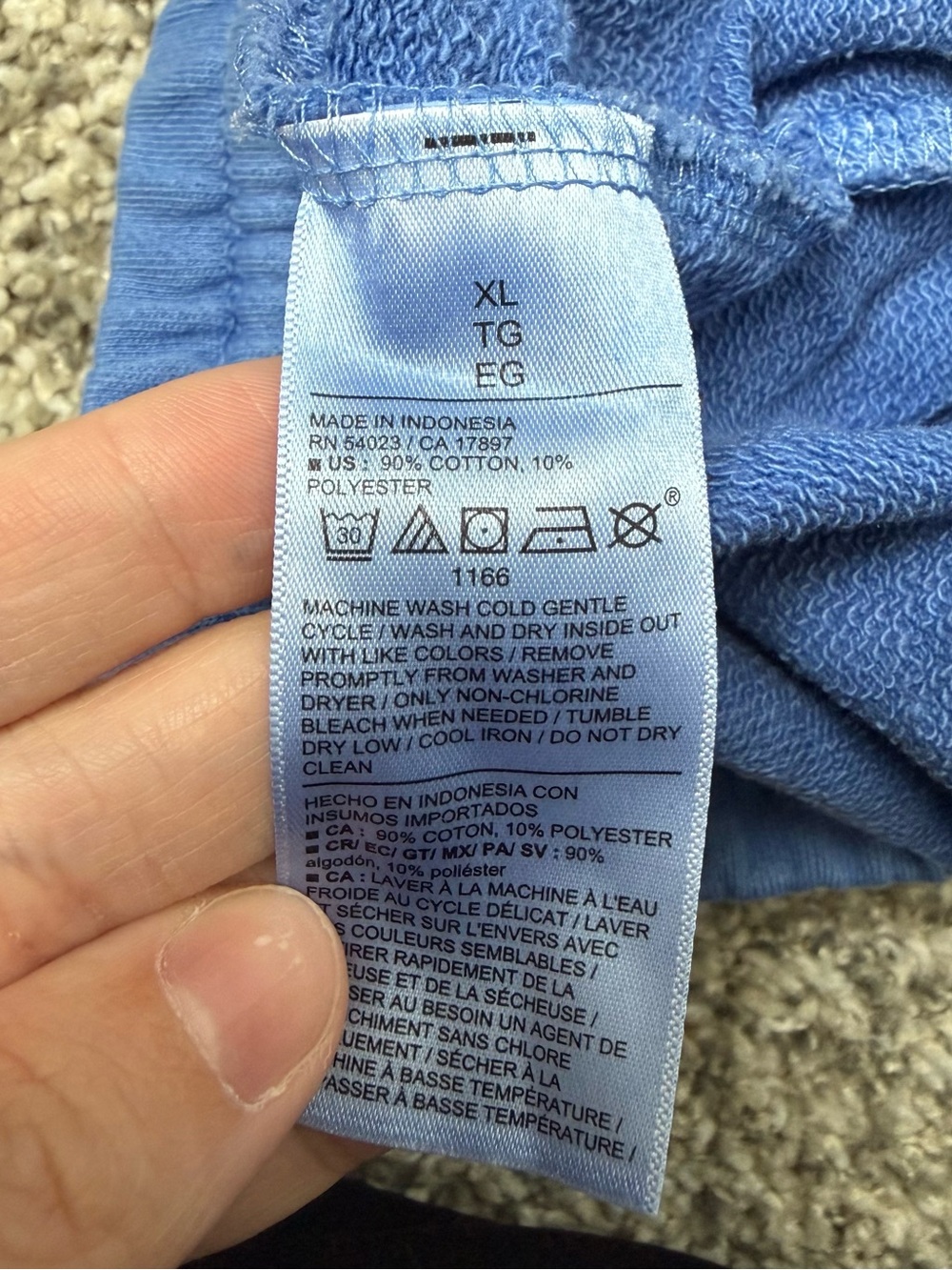 Old Navy Royal Blue Elastic-Waist Athletic Shorts - Picture 5 of 5